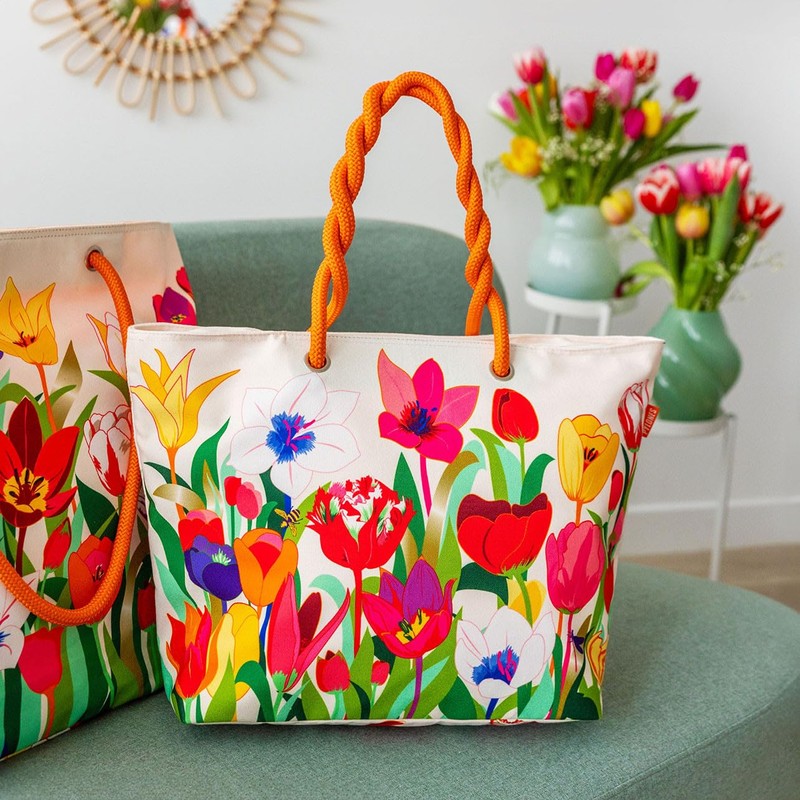 Pylones Shopping Bag - My Daily Bag 2 - Tulips