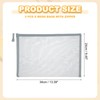 PATIKIL A4 Mesh Zipper Pouch Bags, 5 PCS Mesh Bags