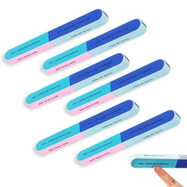 OUDQFCJ 6 Stück Farbig Polierfeile Fingernägel, Multidimensional Nail Buffer, Multifunktional Nagel Polierfeile, Nagelfeilen Naturnägel, Buffer Für Nägel, Nail File Für Nagelsalons Nagelpflegeun