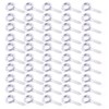Heavy Duty 30mm Screw in Eye Bolt Hooks Zinc Plated