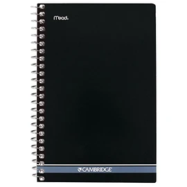 Cambridge Memo Book, 6 x 4 Inches, 70 Sheets, College Ruled (45433), Navy Blue