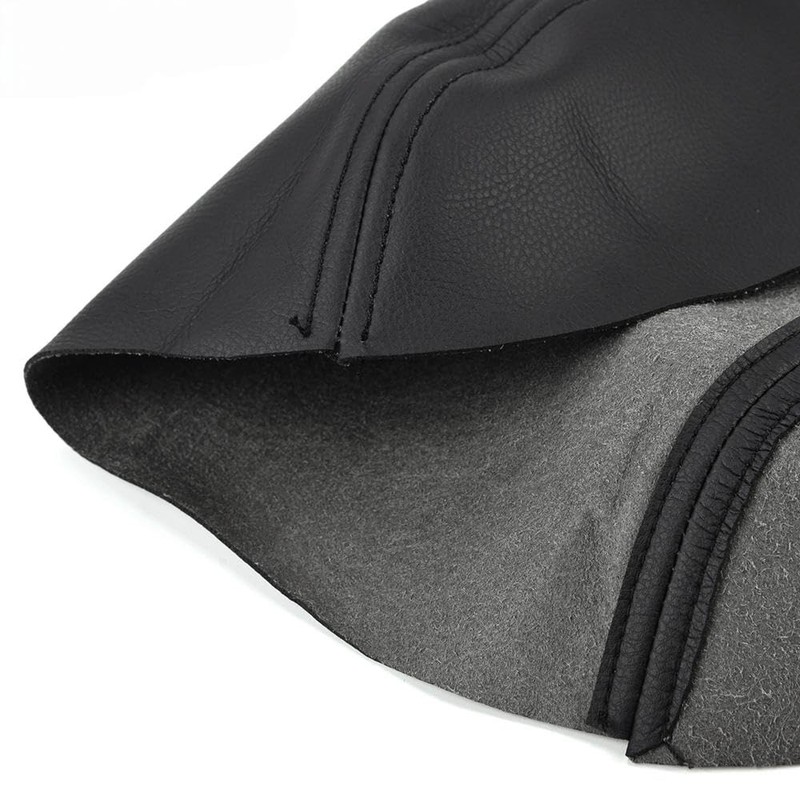 DOTCOM Gray Leather Center Console Lid Armrest Cover Compatible with