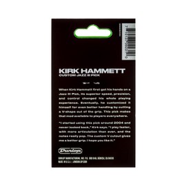 JIM DUNLOP Dunlop Kirk Hammett Signature Jazz III (Pack of 6) (47PKH3N)