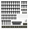Zikefest 177PCS Motorcycle Fairing Bolt Kit, M5 M6 Stainless Steel