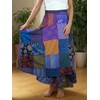 Agan Traders Women’s 2025 Boho Maxi Skirt for Fall Patched