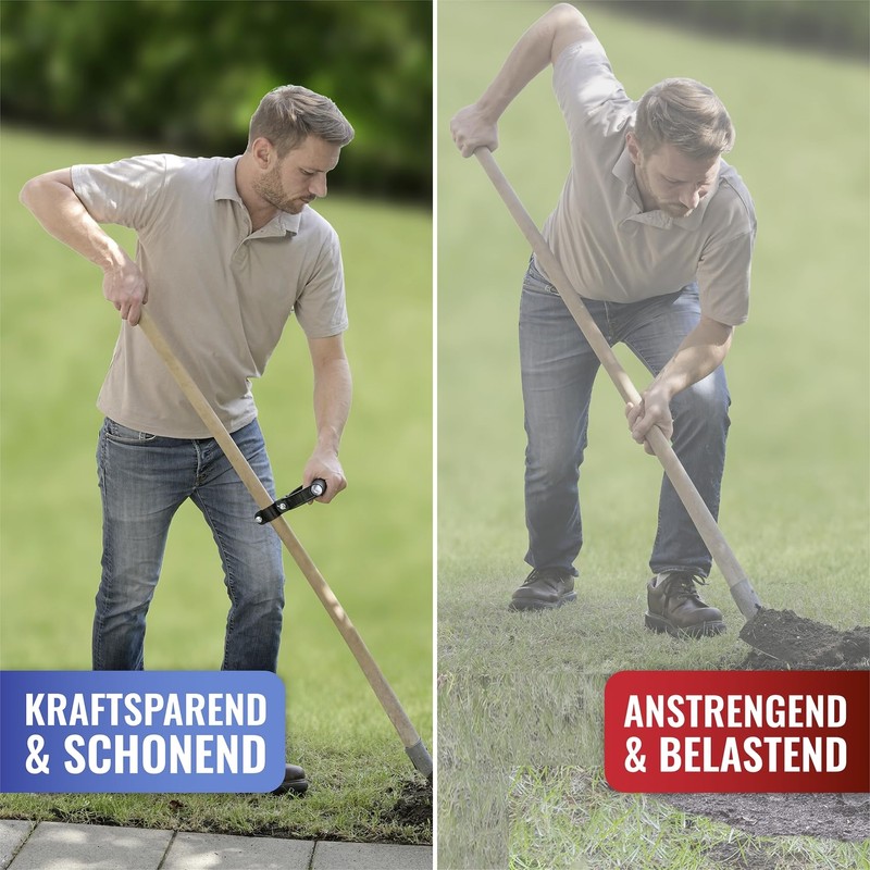 Maximex Universal-Griff, 180°schwenkbarer Griff erleichtert die Arbeit, Gelenk- & rückenschonend