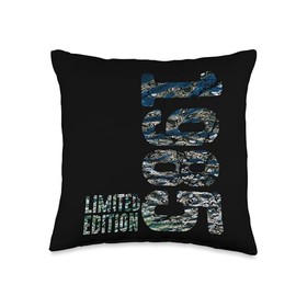 40th Birthday Man Woman 40 Years Decoration 1985 Gift Funny Throw Pillow