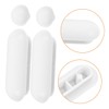 WOONEKY 18pcs Toilet Seat Bumpers Replacement for Home Hotel Non-Slip