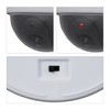 Relaxdays 3 x Camera Dummy Flashing LED Light Indoor &
