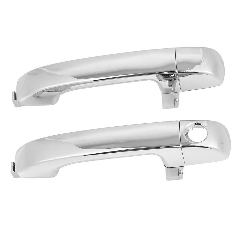 2pcs Car Exterior Door Handle Assembly Sliver 826513J010 Replacement for