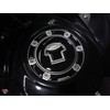 BIKE-label Tank Pad Fuel Cap Pad Black Compatible with Honda