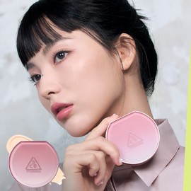 3CE 핏팅 메쉬 커버 쿠션 11g SPF40, PA+++ + 스킨 핏 커버 리퀴드 컨실러 5.2g 2종 세트(+피카소퍼프 증정) 3CE Fitting Mesh Cover Cushion 11g SPF40, PA+++ + Skin Fit Cover Liquid Concealer 5.2g 2-Piece Set (+Free Picasso Puff)