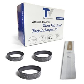 Replacement Part For Oreck XL2610HH Vacuum 8 Bags With 3 Belts # Compare To Part 430001311, CCPK8DW