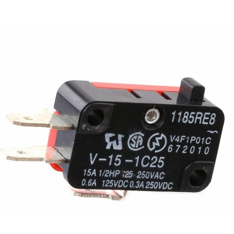 ONECM 1PCS V-15-1C25 15A Micro Limit Switch Push Button SPDT