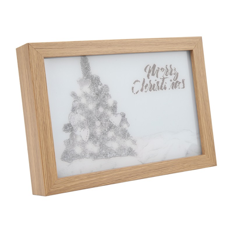 Lighting Painting Decoration USB Christmas Light Up Painting Creative Ornaments