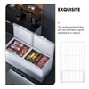 Zerodeko Refrigerator Partition Fridge Shelf Fridge Divider Iron Mesh Freezer