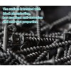 EBAIJQUO M3.5 x 20 mm Phillips Drywall Screws, Self Tapping