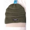 Blessed Girl Adult Winter Ponytail Hat Toboggan Beanie-Olive Green