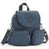 Kipling FIREFLY UP Small backpack (convertible to shoulderbag), Blue Bleu