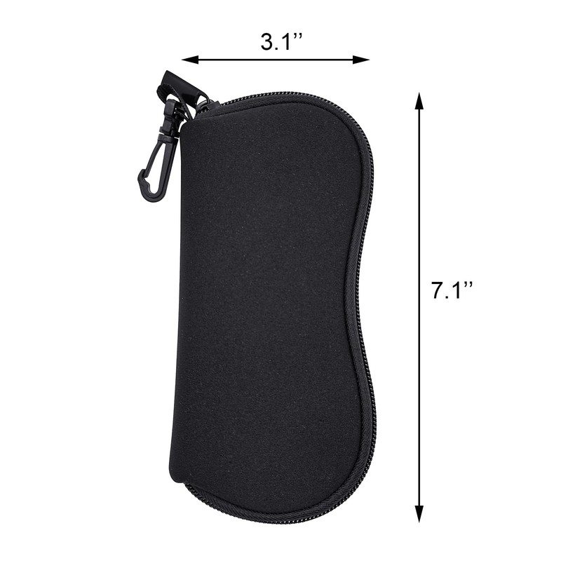 Qiuyan Sunglasses Soft Case Portable Travel Spectacle Case Ultra Light