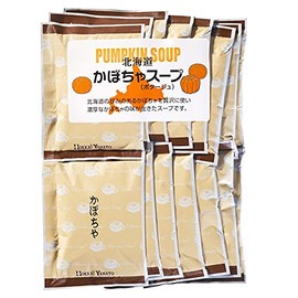 Hokkaido Yamato Pumpkin Soup, 15 Bags, 0.6 oz (16.5 g) x 15 Soup, Potage, Pumpkin Soup, Hokkaido, Post Delivery