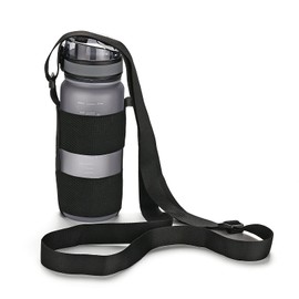OYATON Water Bottle Holder with Adjustable Shoulder Strap, Universal Water Bottle Carrier Sling for 40oz - 64oz Wide Mouth Bottles, Perfect for Walking Hiking Camping (Exclude Water Bottle)