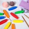 cobee 5 Pcs Crochet Hook Grips, Ergonomic Crochet Hook Grip,