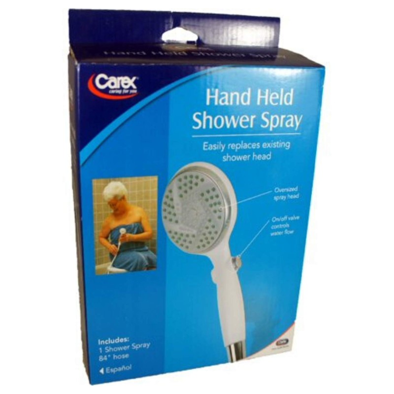 Carex Handheld Shower Head with Extra Long 84" Flexible Hose