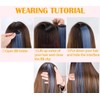 2 x Clip-In Hair Extension Highlights Streaks, Colourful Hair Highlights