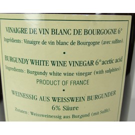 Fallot France Burgundy White Wine Flavored Vinegar 8 Fl. Oz