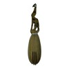 The Friendly Trading Co Wooden Salad Servers Pair African Handcrafted