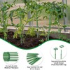 Extendable Plant Stakes, Length Scalable from 17.5IN to 30.1IN Plant