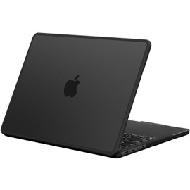 BlueSwan Anti-Cracking Hard Shell Case Compatible with MacBook Pro 14-inch M5 2025 2024-2021 Release M4 M3 M2 M1 Pro/Max Chip, Anti-Fingerprint Soft TPU Bumper, Frosted Black