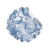 C&F Home Blue Coast Round Placemat Set of 6 Cotton