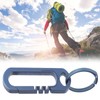 Titanium Alloy Keychain Lightweight Backpack Hanging Hook Buckle Carabiner Key