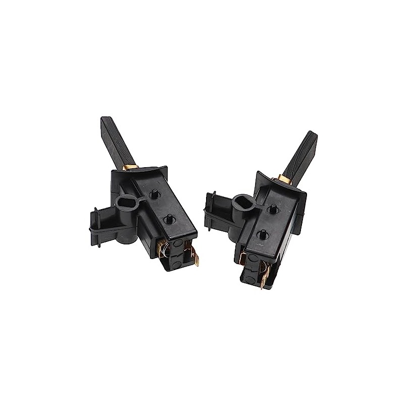 vhbw 2 x Carbon Brushes Motor Carbon Abrasive Carbon 5