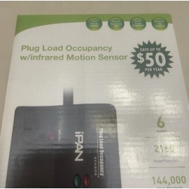 IPAN Surge Protector Plug Load Occupancy with Infrared Motion Sensor SPI601P600