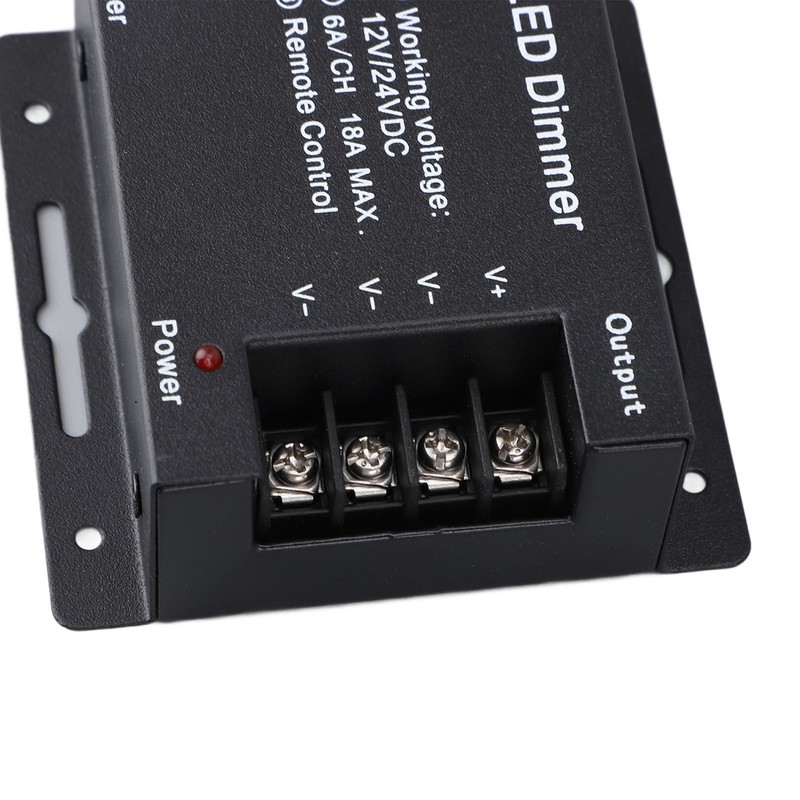 Dimmer Switch DC 12V‑24V 18A PWM LED Light Strip Dimmer