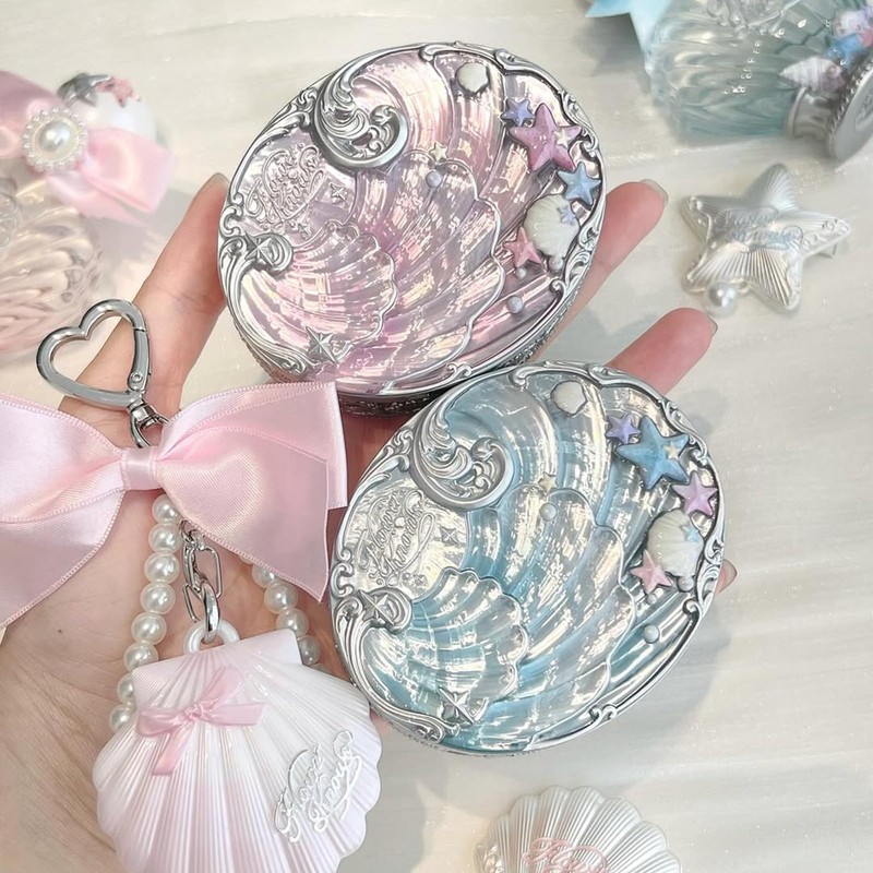 Flower Knows Shell's Jewel Collection Baked Powder,Makeup & Setting Pressed