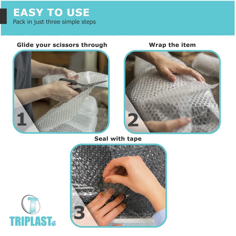 Triplast Roll of Bubble Wrap 300mm x 10m – Air