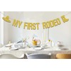 My First Rodeo Banner,First Birthday Party Decor For Little Cowboy