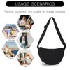 BESMART Small Nylon Crescent Crossbody Bag for Women Men Trendy,