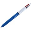 BIC 4-Colour 725419 Retractable 4 Colours Ballpoint Pen, 0.4 mm