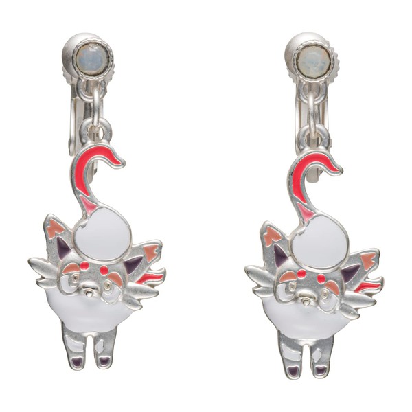 Pokemon Center Original Pokemon Accessory Earrings 77 Jade Zoroa