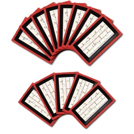 Wristband Interactive Y23 - Football Wristbands - Wrist Coach - QB Wristband - Football Play Wristbands - Playbook Wristband (Red, 5 Pack)