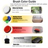 Tialero 8Pcs Drill Brush Attachment Set, 7Pcs 1/4in Power Scrubber
