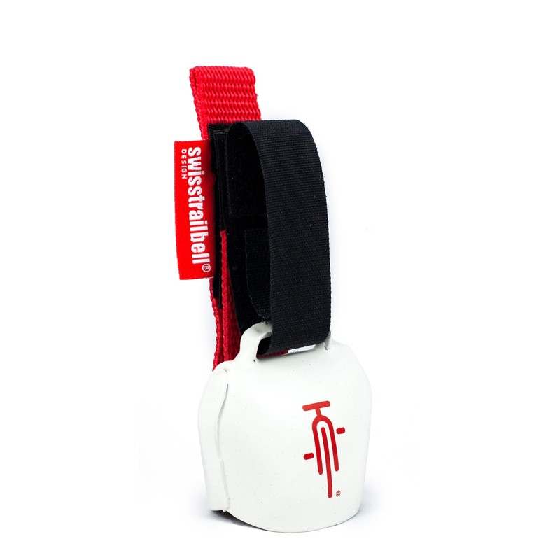 swisstrailbell® Mexico Edition WhiteBell - Red Bike, Red Band, Bicycle