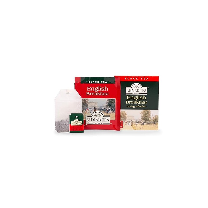 Ahmad Tea English Breakfast Tea, 20-Count Boxes (Pack of 6)