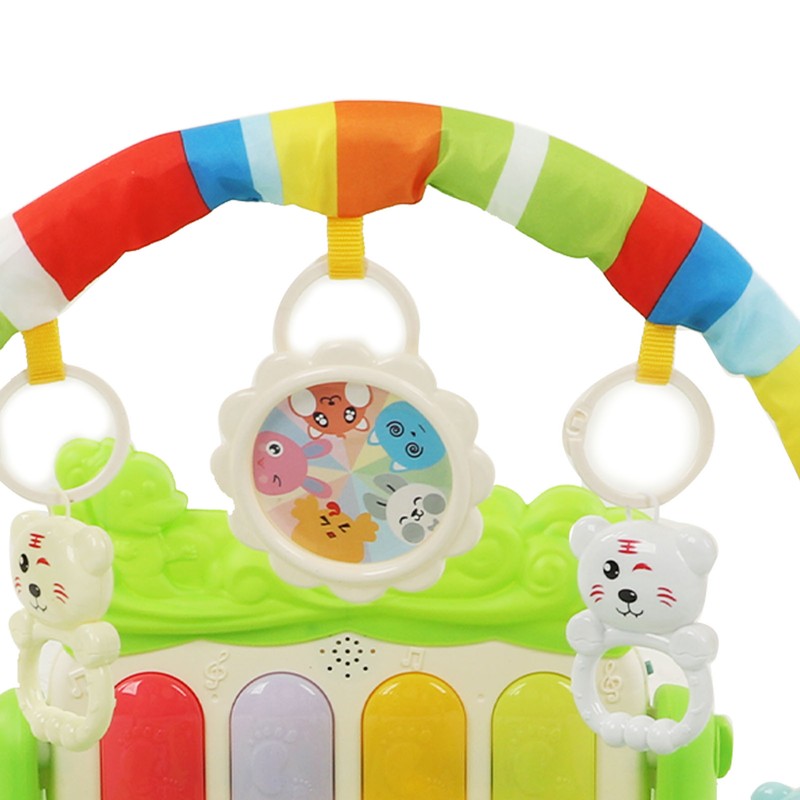 Baby Gym Activity Mat Kick Play Piano with Musical Toys
