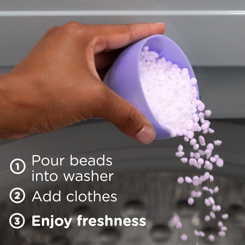 Downy Light Laundry Scent Booster Beads, White Lavender Scent, 12.2